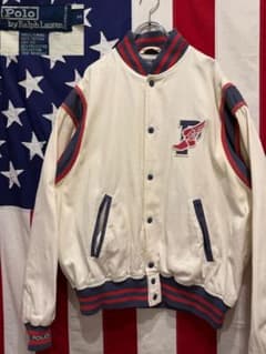 1992☆POLO RALPH LAUREN☆P-WING☆ VERSITY - メルカリ