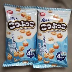期間限定 白いこつぶっこ ミルククリーム 2袋 - メルカリ