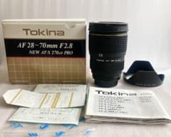 Tokina AT-X PRO 28-70mm F2.8 K用 箱説・フード付 - メルカリ