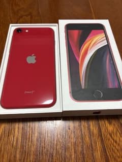 Apple iPhone SE2 RED 本体　レッド 128GBのサムネイル