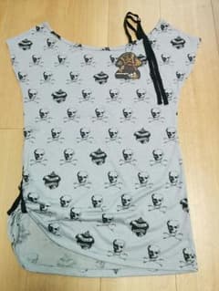 モクレン様専用【未使用・美品】ドクロ柄Tシャツのサムネイル