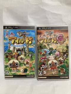 몬한 일기 따끈따끈 아이루 마을 & G 2개 세트(PSP)