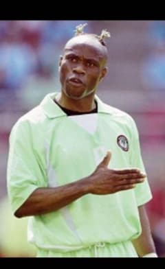 《希少レア》ナイジェリア代表2002 ウェスト サッカーユニフォームのサムネイル