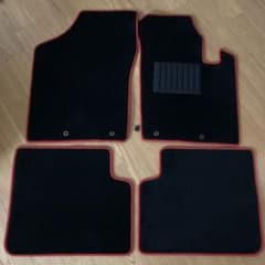 アルトワークスフロアマットセット 
HA36S  Mt用　黒x赤のサムネイル