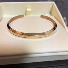 送料込みにしました！ダニエルウェリントン バングル ローズゴールドS激安のサムネイル