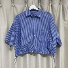 【バーディ様】ROPÉ PICNIC ストライプ 半袖シャツのサムネイル