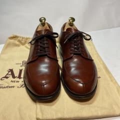 ALDEN (旧ロゴ) Vチップシューズ　ブラウン　7 1/2 Cのサムネイル