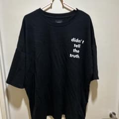 CLEX OF CLOTHES プリントTシャツ ブラックのサムネイル