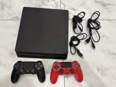 PlayStation 4 本体 CHU-2200A コントローラー2つ付 美品のサムネイル