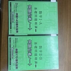 数学基礎問題精講 例題定着ノート I・A II・B 2冊セットのサムネイル