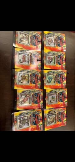 超希少】ポケモン最強シール烈伝 技 連続当 未開封 10束（1束あたり34