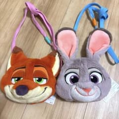 ***様 ジュディ＆ニックショルダーバッグ　 東京ディズニーリゾート　ズートピア インパクト抜群なニック・ワイルドデザイン！東京ばな奈『ズートピア2