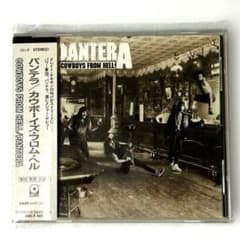 【美品】Pantera Cowboys from Hell 日本盤CD帯ありのサムネイル