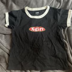 X-girl 半袖 Tシャツ ブラック Sサイズのサムネイル