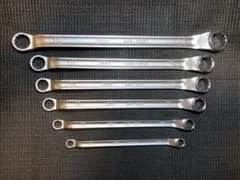 Y*T様 KTC 京都機械工具 ロングめがねレンチ 6本セット45°オフセットのサムネイル