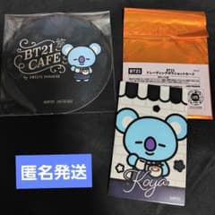 BT21 CAFE 2025 KOYA Coaster Polaroid Set (Sweets Paradise)