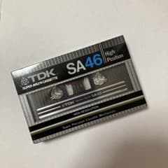 新品未開封 希少 TDK SA46 TYPEⅡ ハイポジション カセットテープ