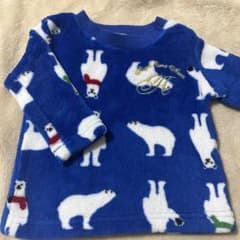 aimerfeel クマ柄 ベビーパジャマ 上下セット 90cmのサムネイル
