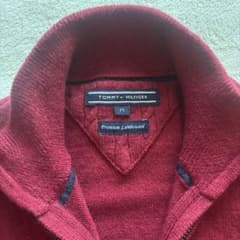 TOMMY HILFIGER ラムウール カーディガンMのサムネイル