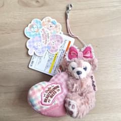 未使用 シェリーメイ ぬいぐるみストラップ ダッフィーのハートウォー