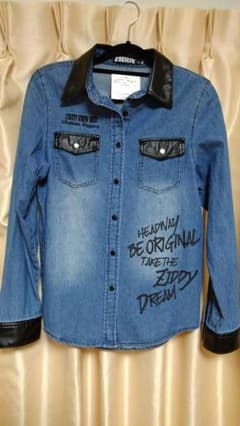 ジディ、タグ付き新品。デニムシャツのサムネイル