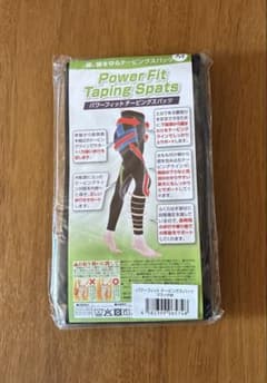 パワーフィットテーピングスパッツ ブラック Mのサムネイル