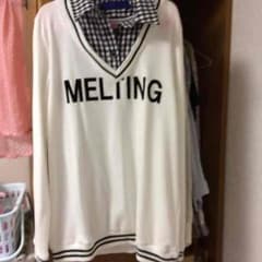 長袖 襟付きニットのサムネイル