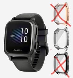Garmin スマートウォッチ ケース SELTUREONE シルバーのサムネイル