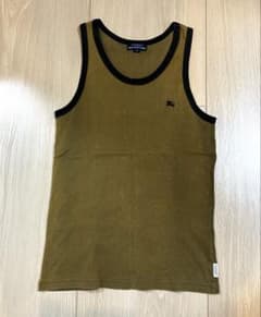 BURBERRY BLUE LABEL タンクトップ カーキ M - メルカリ