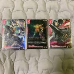 ガンダムカードゲーム ガンダムキュリオス 3種セットのサムネイル