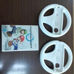マリオカートWii　と　ハンドル2個のサムネイル