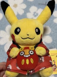 マンスリーピカチュウ　12月　ぬいぐるみ　ダルマッカのサムネイル