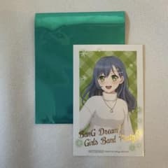 バンドリ　gigo 2023 winter チェキ風カード　朝日六花　非売品のサムネイル