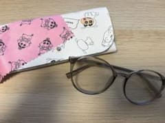 MILKFED 調光眼鏡　クレヨンしんちゃん メガネケース＆メガネ拭きセットのサムネイル