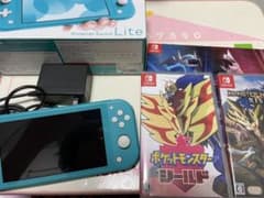 【破格】NINTENDO SWITCH LITE 【ソフト4本セット】のサムネイル