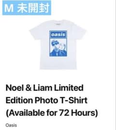公式 再結成直前ゲリラ 新品未開封【M】 oasis 72時間限定 販売Tシャツ