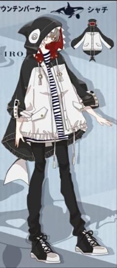 1632◆IRO+IRO フェイバリット開かれた新世界へ！キャプテンパーカー favorite フェイバリット IRO+IRO シャチ マウンテンパーカー - メルカリ