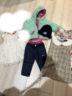 ベビー服セット（ドレス、ジャケットなど）80〜95 ノースフェイス、ギャップなどのサムネイル