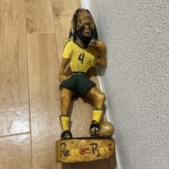 ジャマイカ　レゲエ　サッカー 木彫り　ボブマーリー ラスタ m69432560902_1.jpg?1718864849
