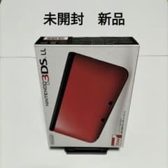 new3dsll　レッド　新品未使用　未開封
メーカー生産終了 未開封 未使用 新品 3dsll レッドブラック BLACK 黒 - メルカリ
