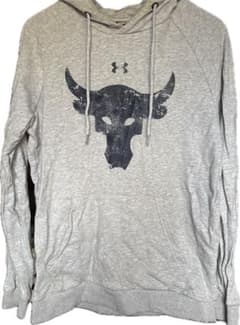 UNDER ARMOUR Project Rock パーカー グレー XL
