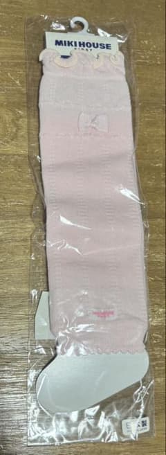 MikiHouse ピンクレッグウォーマーミキハウス　フリー日本製未使用0-3歳