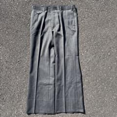 希少】70s ヴィンテージ 極太 2タックスラックス - メルカリ