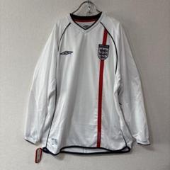 アンブロ　イングランド代表長袖 umbro イングランド代表 01/02 ユニフォーム ホーム 長袖