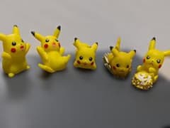 ポケットモンスター ピカチュウ 指人形 5点セットのサムネイル
