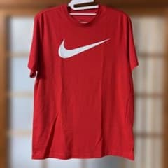 NIKE ナイキ ロゴ入り 半袖Tシャツ レッド Mのサムネイル