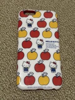 헬로키티/ iPhone 6s 6 / 스마트 폰 케이스 / 사과 무늬