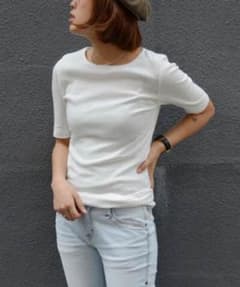 canal jean アルモニ オーガニックコットンtシャツのサムネイル