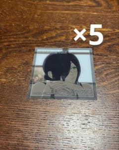 극장판 첸소만 레제편 스퀘어 클리어 카드 레제 5장 세트 ⑦