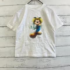 Disney Mickey Mouse T-shirt, size 110, Kids, White, Short-sleeved, Character Design, Children's Clothing
